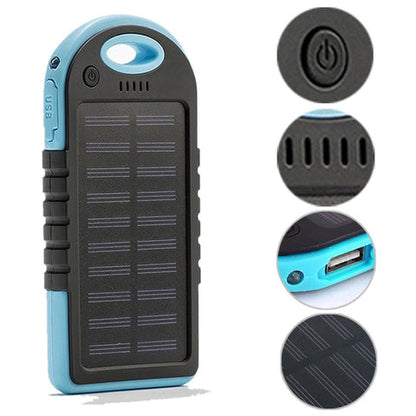 CARGADOR SOLAR PORTÁTIL 20.000 mAh