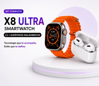 Smartwatch X8 Ultra + Combo